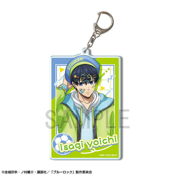 『ブルーロック』ビッグアクリルキーホルダー デザイン01(潔 世一/デコラティブポップver.)【描き下ろし】【202510再販】